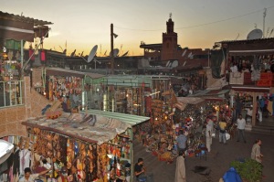 El Zoco de Marrakech, imagen de Natalia Pulido
